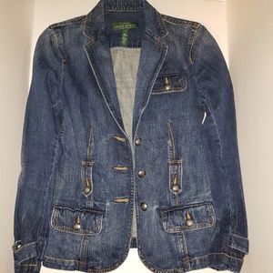 Ralph Lauren Blue Jean Jacket sz s